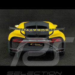 Bugatti Chiron Pur Sport 2021 Gelb / Schwarz 1/18 Top Speed TS0388