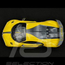 Bugatti Chiron Pur Sport 2021 Jaune / Noir 1/18 Top Speed TS0388