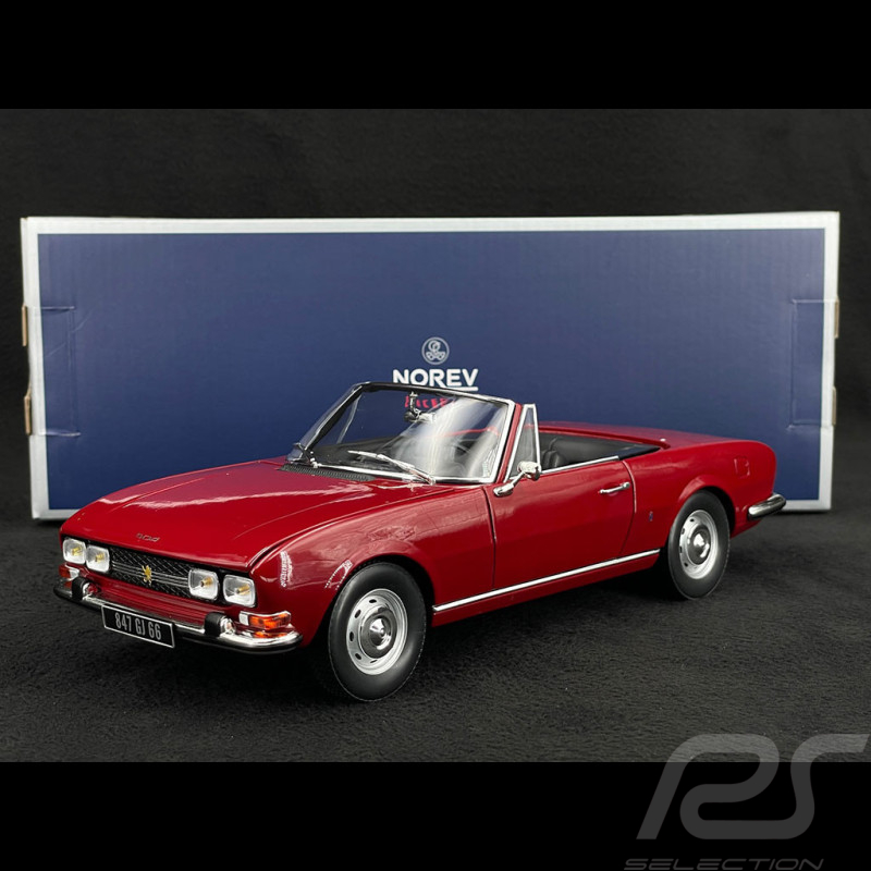 Peugeot 504 Cabriolet 1969 Rouge Andalou 1/18 Norev 184818