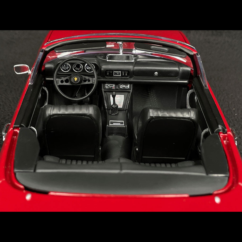 NOREV 1/18 Peugeot 504 Cabriolet Rouge – Miniature Collection – Boîte Abîmée