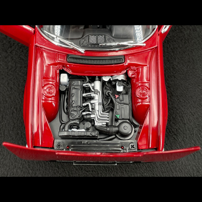 LJ505 NOREV 184754 1/18 1:18 Peugeot 504 cabriolet rouge