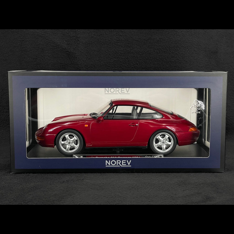 Herpa 1:43 Porsche 911 (991) Carrera 4 cabriolet rouge HER071109 modèle