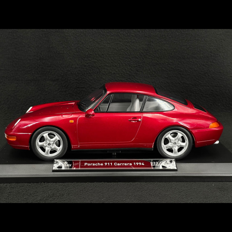 Porsche 911 Carrera Type 993 1994 Red Metallic 1/18 Norev 187597