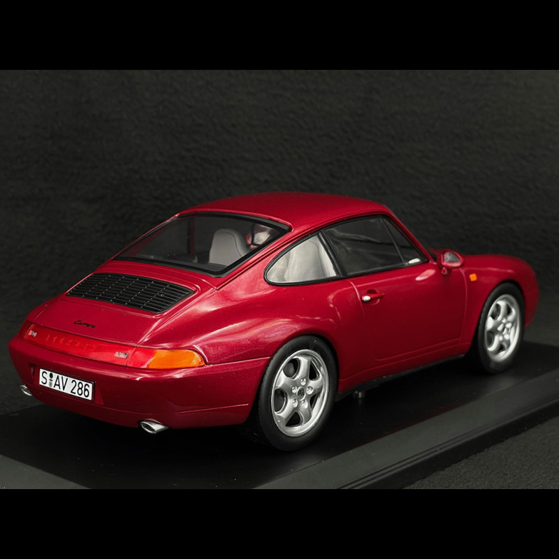 Porsche 911 Carrera Type 993 1994 Red Metallic 1/18 Norev 187597