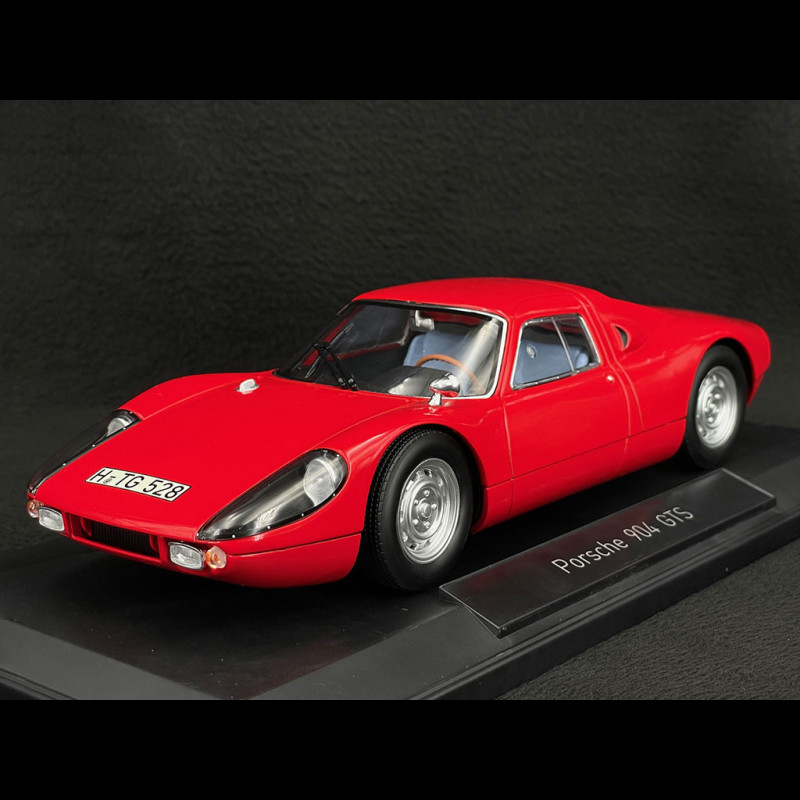 上品 ポルシェ 1/18 904 ノレブ製 Porsche レッド 1964 GTS ミニカー