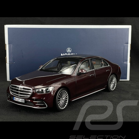 Mercedes-Benz S-Class AMG-Line 2021 Rubellite Red 1/18 Norev 183804