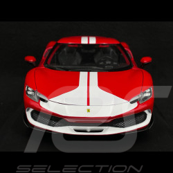 Ferrari 296 GTB Assetto Fiorano 2022 Rot / Weiß 1/18 Bburago 16017R