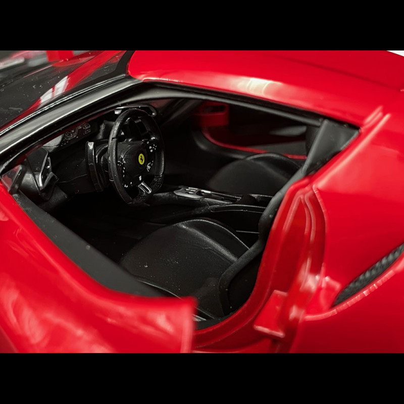 Bburago 1:18 Ferrari 296 GTB Assetto Fiorano year 2022 red / white