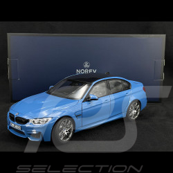 BMW M3 Competition 2017 Yas Marina Blue 1/18 Norev 183237