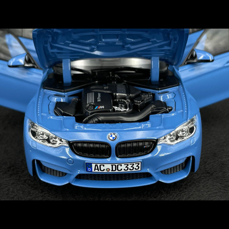 BMW M3 Competition 2017 Bleu Yas Marina 1/18 Norev 183237