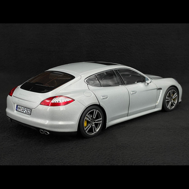 2009 Porsche Panamera Turbo Silver Metallic 1/18 Diecast Model Car By Norev  : Target