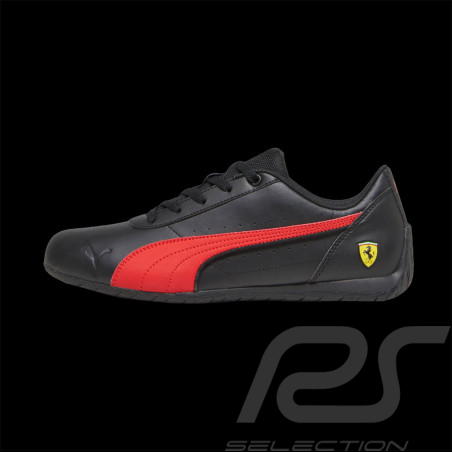 Chaussure Ferrari F1 Team Leclerc Sainz Puma Neo Cat Noir / Rouge 307812-01 - homme