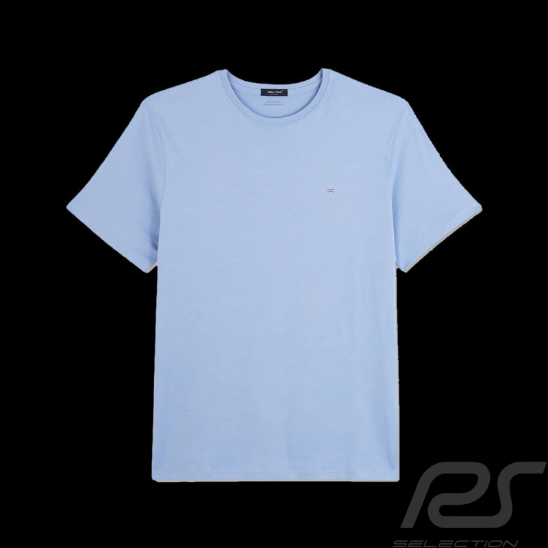 Eden Park T-Shirt Baumwolle Hellblau PPKNITCE0007 - Herren