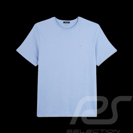 Eden Park T-Shirt Baumwolle Hellblau PPKNITCE0007 - Herren