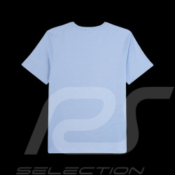 T-Shirt Eden Park Coton Bleu Clair PPKNITCE0007 - homme