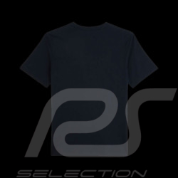 T-Shirt Eden Park Coton Bleu Marine PPKNITCE0007 - homme