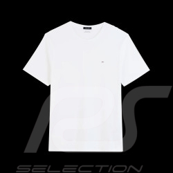 T-Shirt Eden Park Coton Blanc PPKNITCE0007 - homme