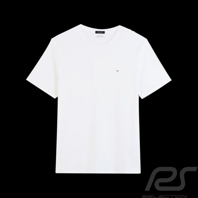Eden Park T-Shirt Baumwolle Weiß PPKNITCE0007 - Herren