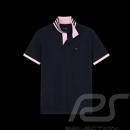 Eden Park Polo Shirt Cotton Pima Navy / Pink PPKNIPCE0007 - men