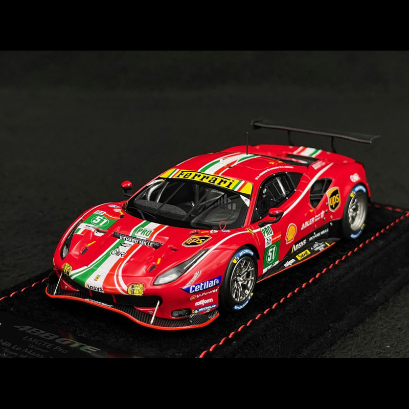 Ferrari 488 GTE N° 51 Winner LMGTE Pro 24h Le Mans 2021 1/43 BBR Models  BBRC266A