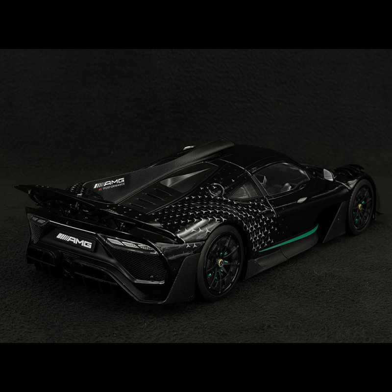 NZG 1/18 One AMG (C298) 2022 Bleu Brillant Noir PM10320021