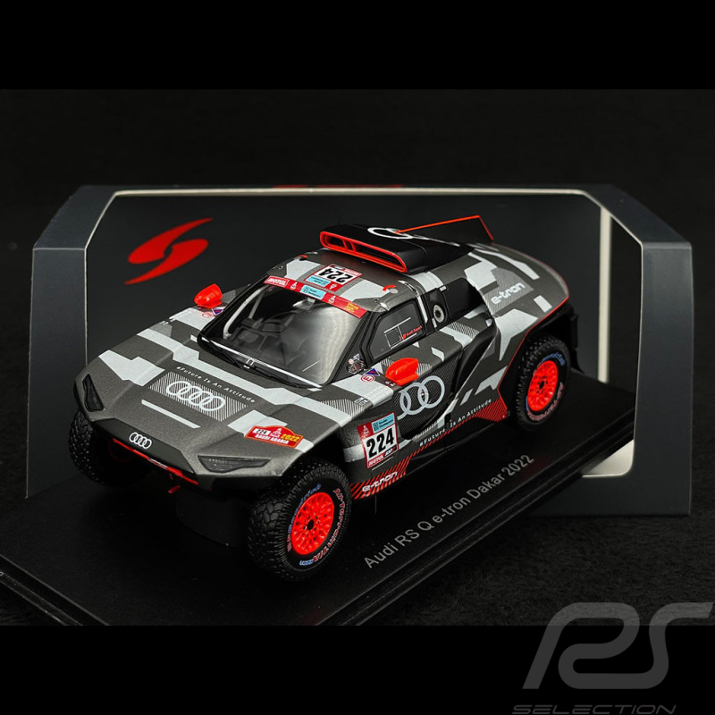 Audi RS Q e-tron n° 224 9ème Dakar 2022 Ekström 1/43 Spark S3186