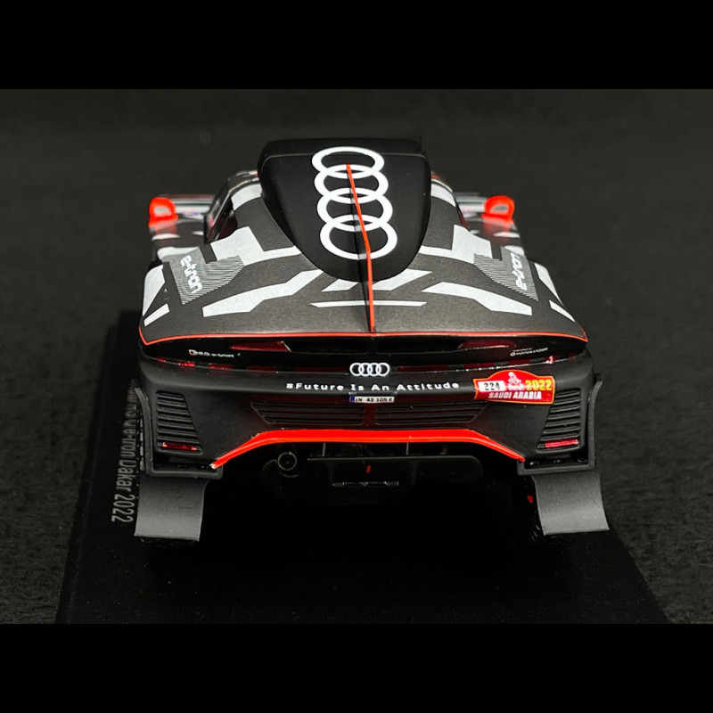 Spark 1:43 Audi RS Q e-tron Dakar 2022 Présentation voiture