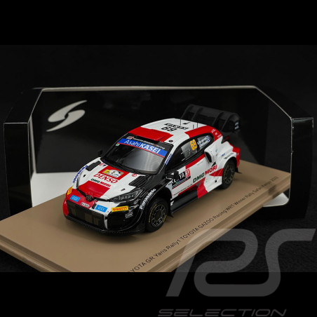 Toyota GR Yaris Rally1 n° 69 Winner Kenya Safari Rally 2022 Gazoo Racing 1/43 Spark S6709