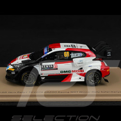 Toyota GR Yaris Rally1 n° 69 Vainqueur Kenya Safari Rally 2022 Gazoo Racing 1/43 Spark S6709