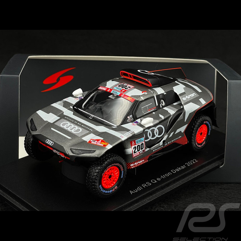 スパーク】 1/43 Audi RS Q e-tron No.200 Dakar 2022S. Peterhansel