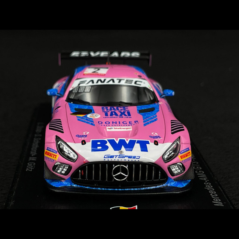 Mercedes-AMG GT3 n° 2 2ème 24h Spa 2022 Getspeed BWT 1/43 Spark SB501