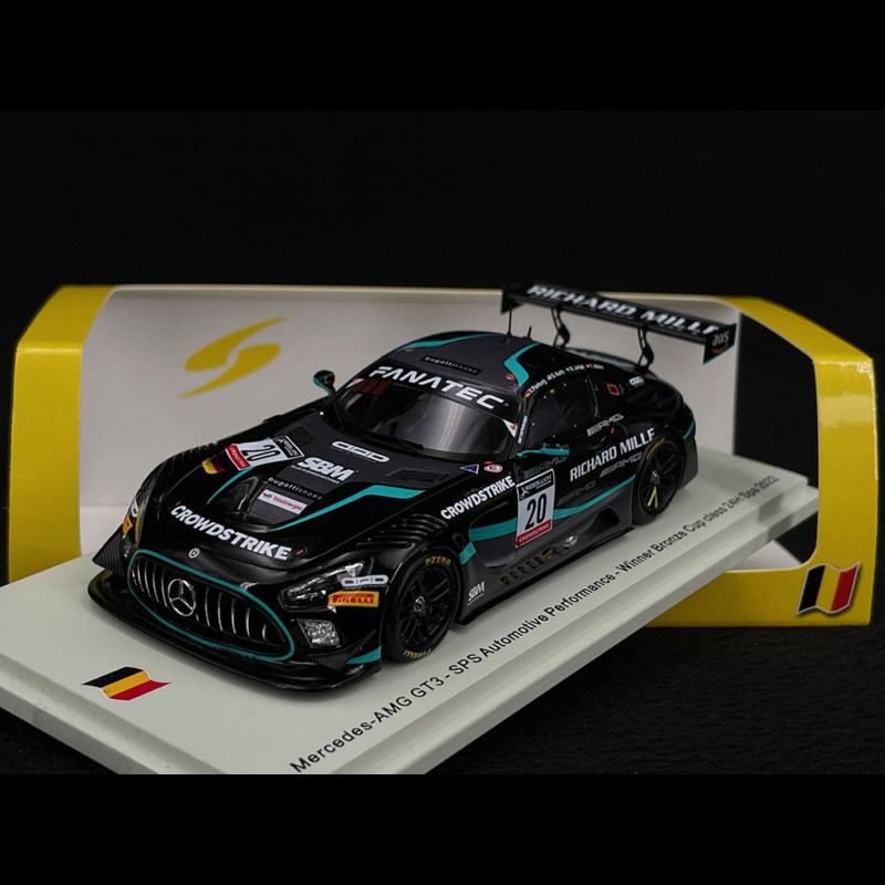 Mercedes-AMG GT3 n° 20 Class winner 24h Spa 2022 SPS 1/43 Spark SB520