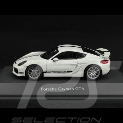 Porsche Cayman GT4 2015 Typ 981 Weiß 1/43 Schuco 450758800