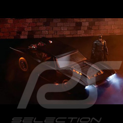Batmobile Batman Movie The Batman 2022 with light and Figure Black 1/18 Jadatoys 253216002