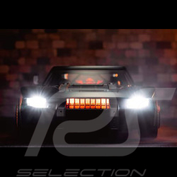 Batmobile Batman Film The Batman 2022 mit Beleuchtung und Figur Schwarz 1/18 Jadatoys 253216002
