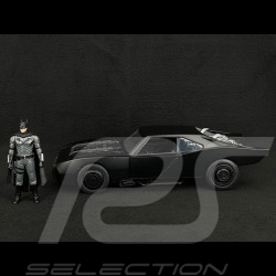 Batmobile Batman Movie The Batman 2022 with light and Figure Black 1/18 Jadatoys 253216002