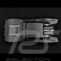 Batmobile Batman Film The Batman 2022 mit Beleuchtung und Figur Schwarz 1/18 Jadatoys 253216002