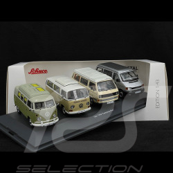 Coffret VW Combi T1 / T2 / T3 / T4 Camping Bus 1/43 Schuco 450359100