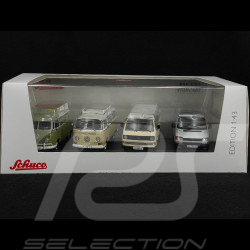 Coffret VW Combi T1 / T2 / T3 / T4 Camping Bus 1/43 Schuco 450359100