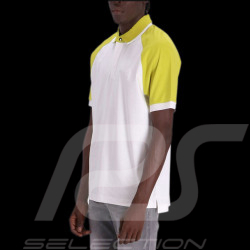 Porsche x BOSS Polo shirt 2-tone Cotton Weiß / Grün BOSS 50495908_100 - Men