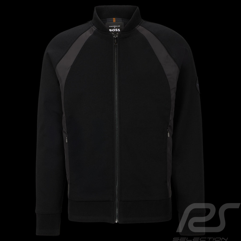 Porsche x BOSS Jacke Wattierte Stretch Wasserabweisende Baumwolle / Wolle Schwarz BOSS 50495925_001 - Herren