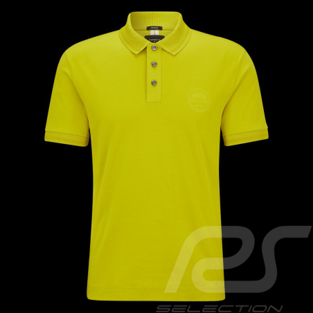Porsche x BOSS Polo shirt Slim Fit mercerised Cotton Bright green BOSS 50496590_321 - Men