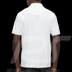 Porsche x BOSS Polo shirt Slim Fit mercerised Cotton White BOSS 50496590_100 - Men