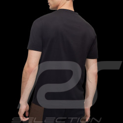 Porsche x BOSS T-shirt Capsule logo mercerised Cotton Black BOSS 50496729_001 - Men