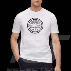Porsche x BOSS T-shirt Capsule logo mercerised Cotton White BOSS 50496729_100 - Men