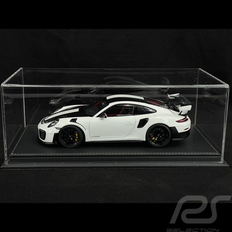 1/18 Vitrine für Modelle Boden anthrazitgrau Kunstleder premium quality