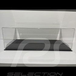 1/8 Vitrine für Modelle Boden Anthrazitgrau Kunstleder premium quality