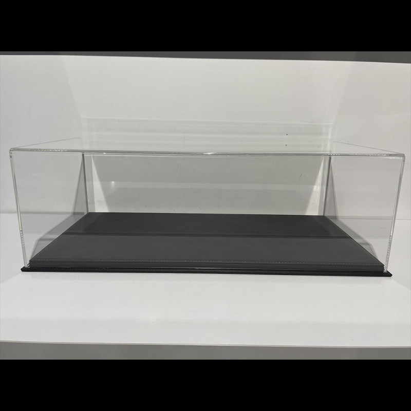 Vitrine 1/8 sans base 63 cm plexiglass transparent grande dimension
