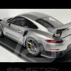 Vitrine 1/8 pour miniature Base Noir simili cuir qualité premium