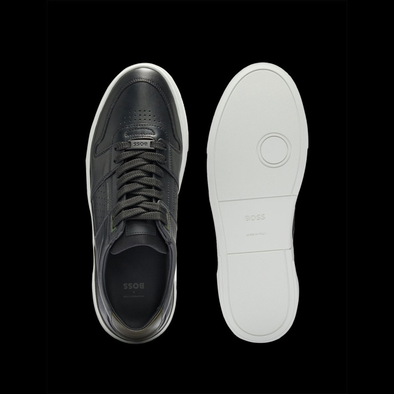 Porsche x BOSS Shoes Lace-up trainers with perforated details Black ...